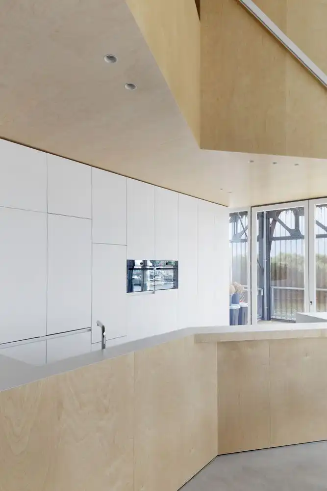 Loft Loods 22 Belgium plywood by dmvA - kitchen