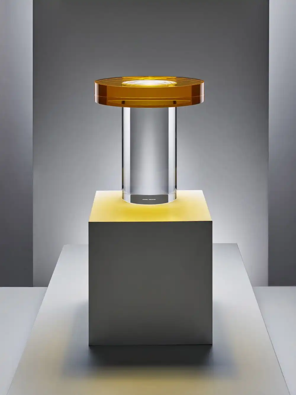 London designer Andy Martin Colored resin table
