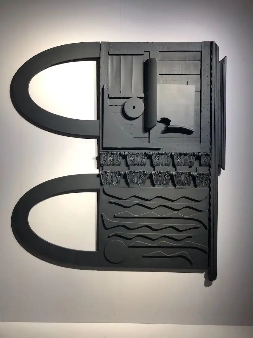 Monochrome art can be used for added depth and interest.