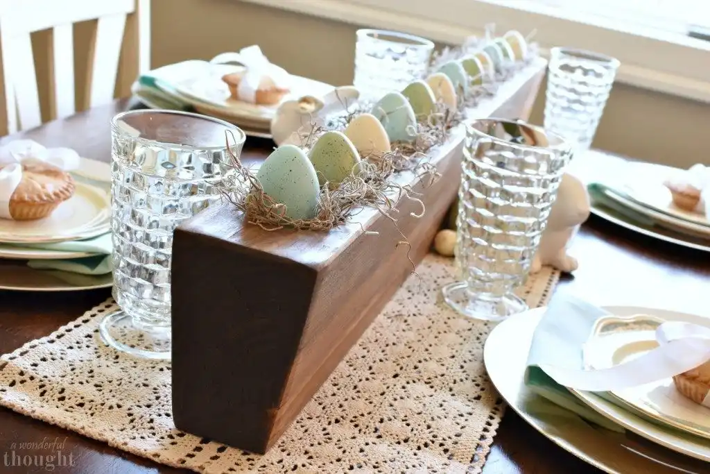 Lovevly Easter table decor