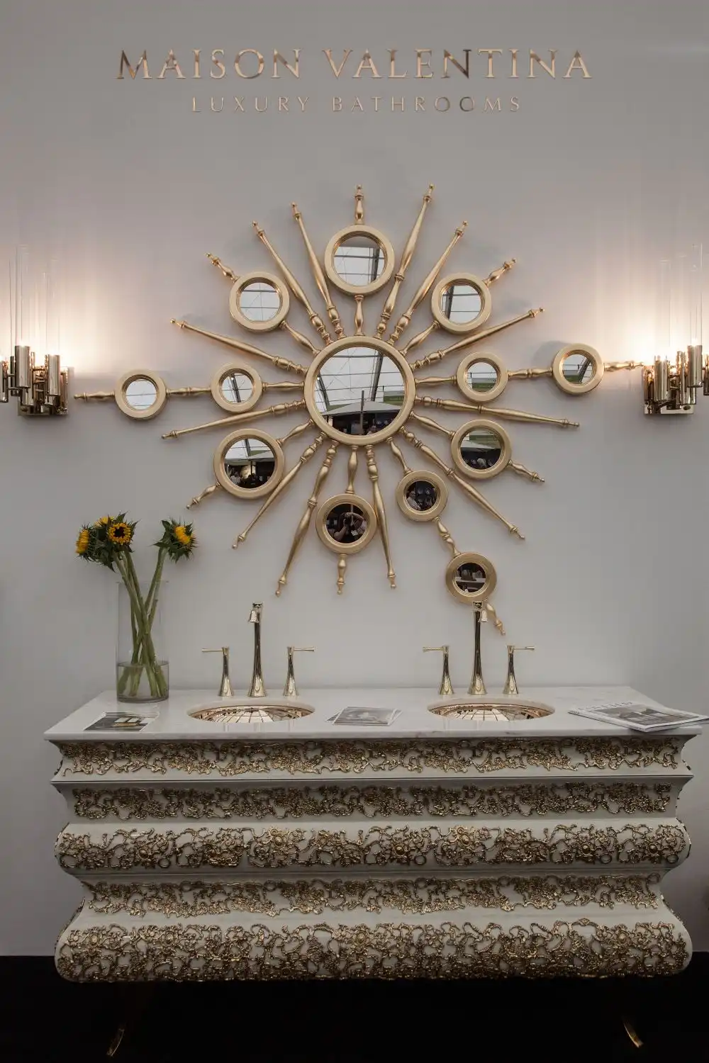 Luxury Maison Valentina lighting for bathroom