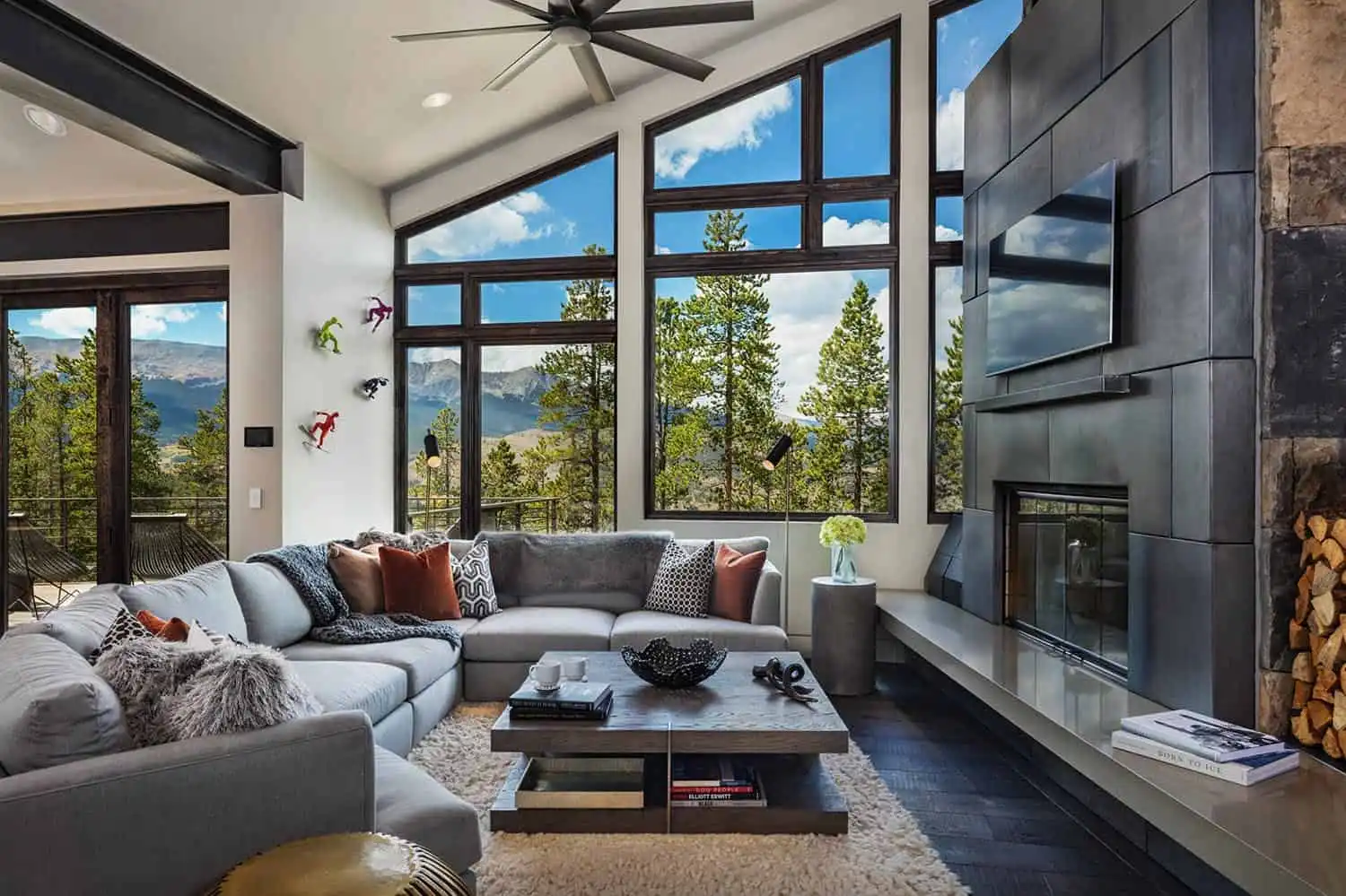 Luxury montana living room decor