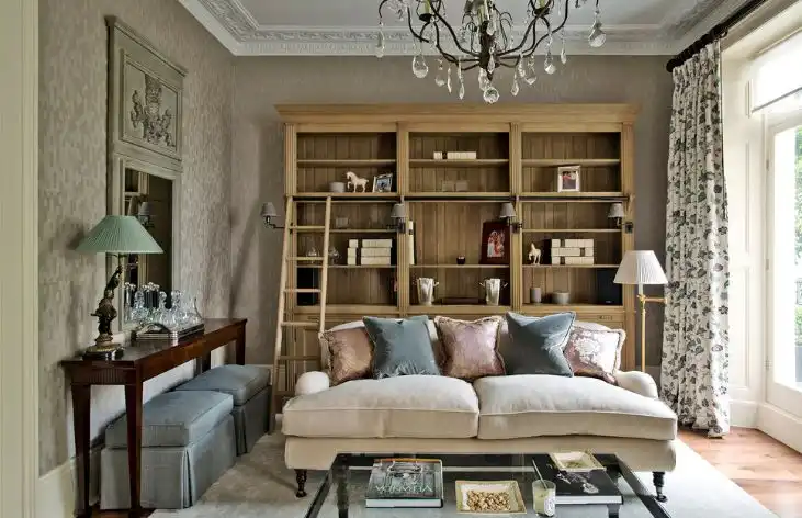 Luxury traditional living room