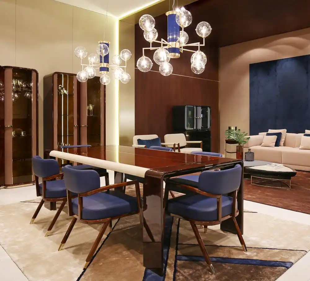 Madison Glass blown chandelier