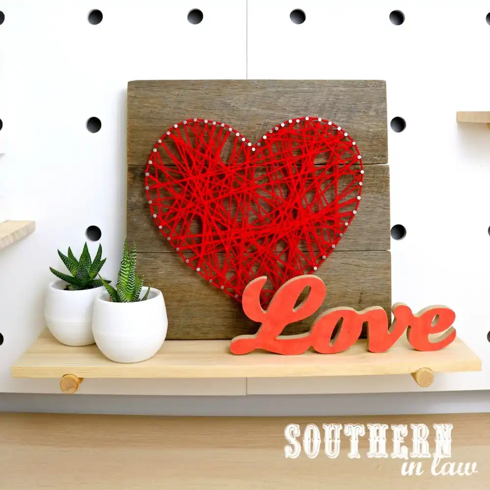 Make String Art Using Recycled