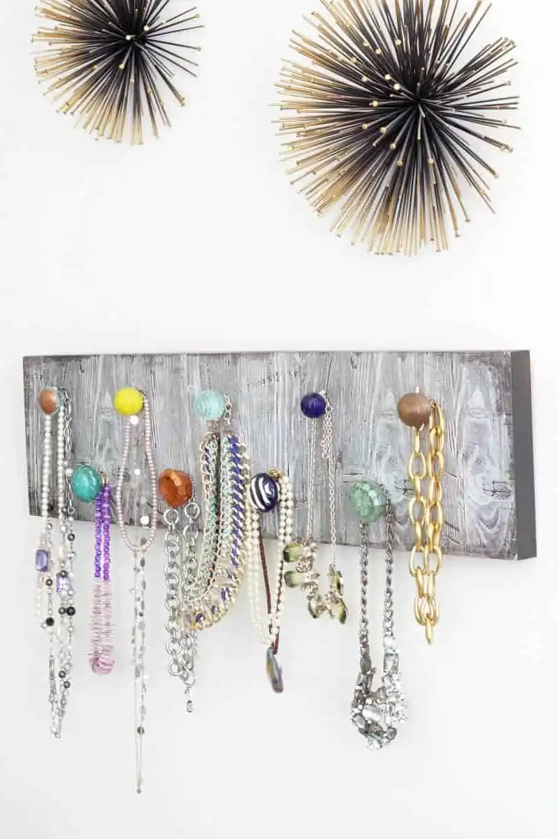 Make a DIY Necklace Holder to Organize Your Jewelry