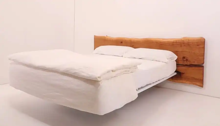 Live edge headboard