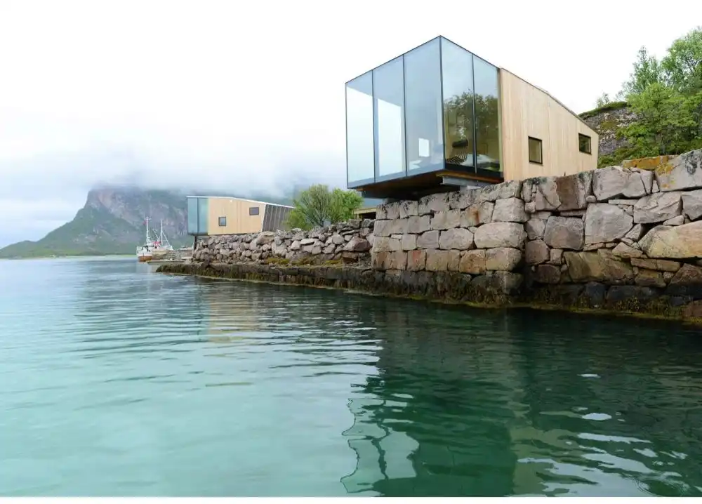 Manshausen Island Resort prefab Stinessen Arkitektur