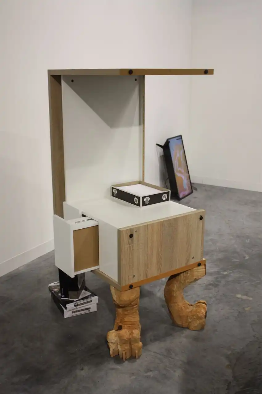 Many works we saw were also social and political statements.