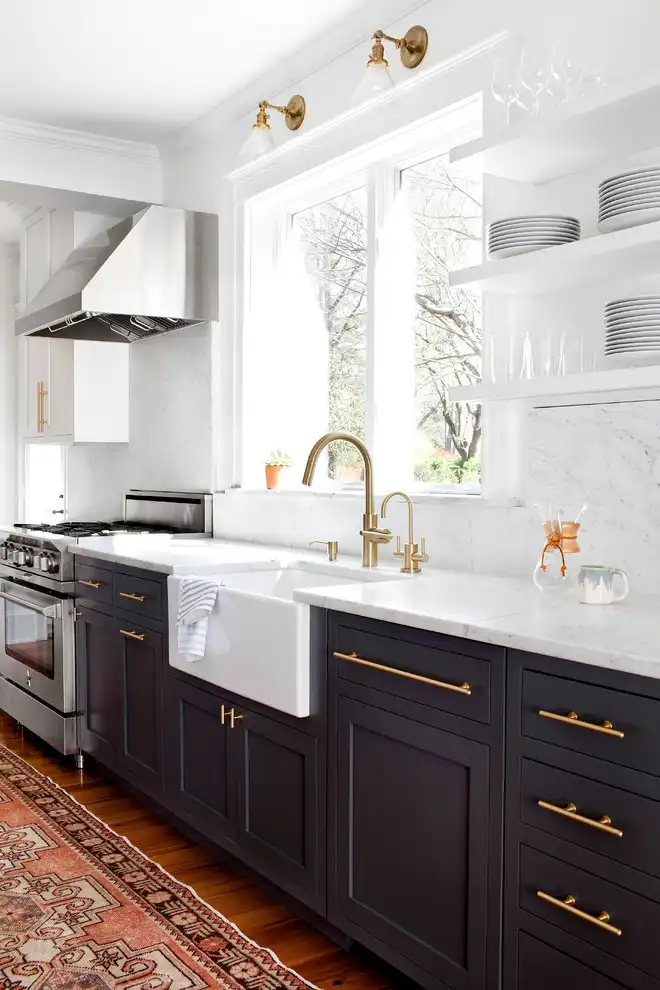 Marble Slab Backsplash