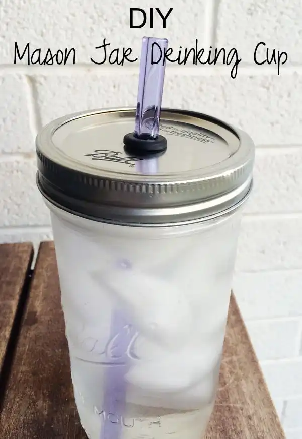 Mason Jar DIY Drinking Cup Traditional