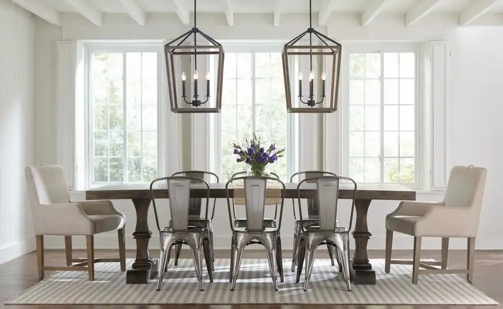 Metal farmhouse chairs