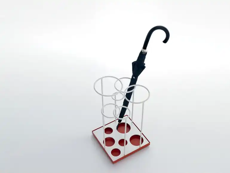 Metal umbrella stand