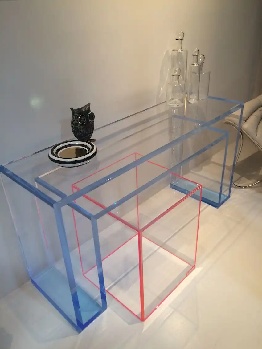Miami Lucite tables