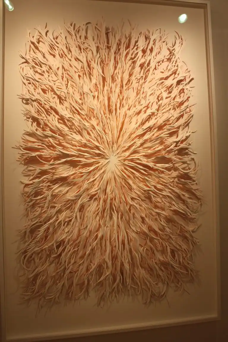 It's hard to believe this piece consists of only paper.
