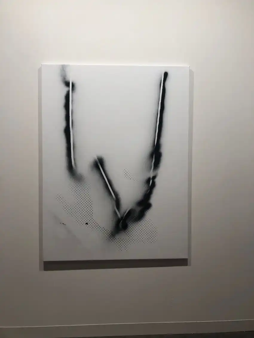 Minimalist black and white pieces can still be dramatic.