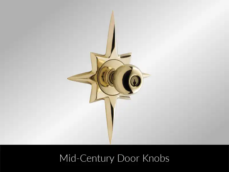 Mid-Century Door Knobs