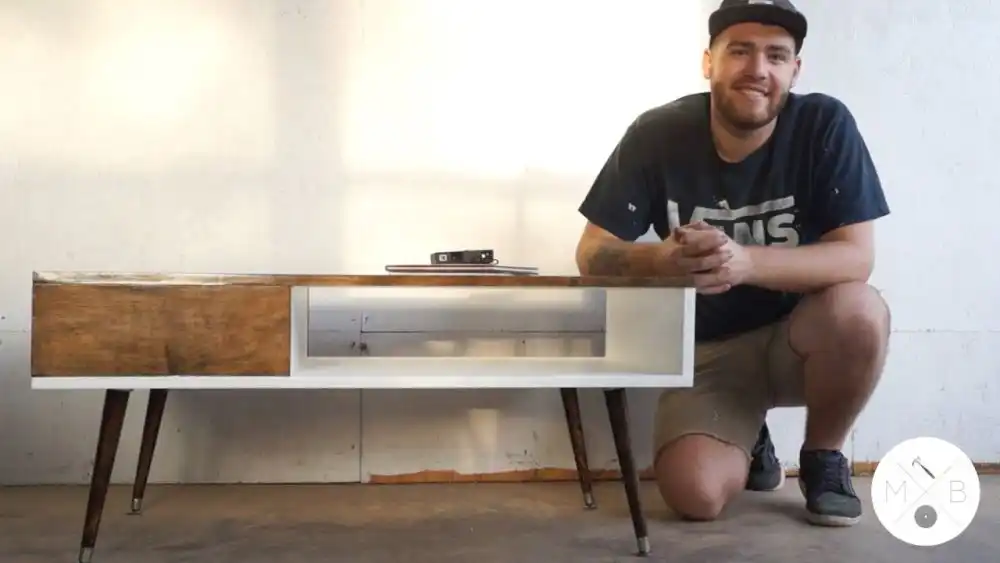 Mid Century Modern Coffee Table DIY