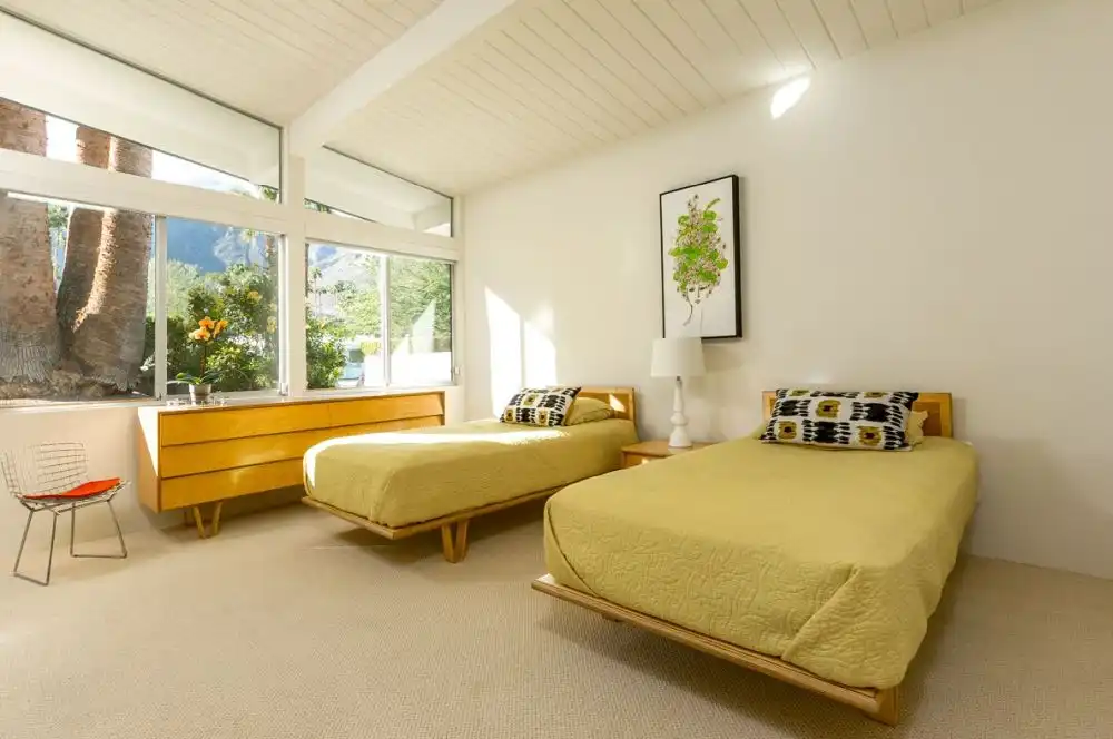 Mid century Twin Beds design
