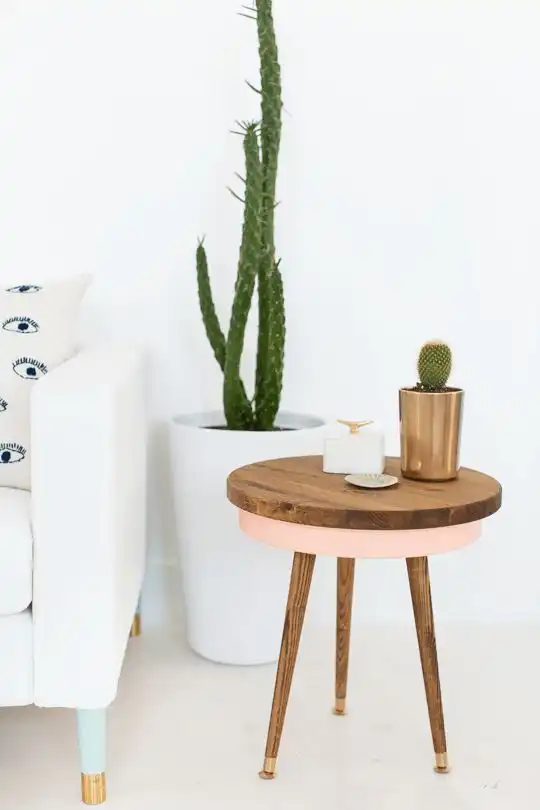 Mid century side table