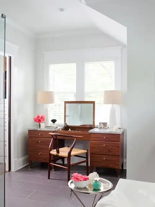 Mid-century vanity