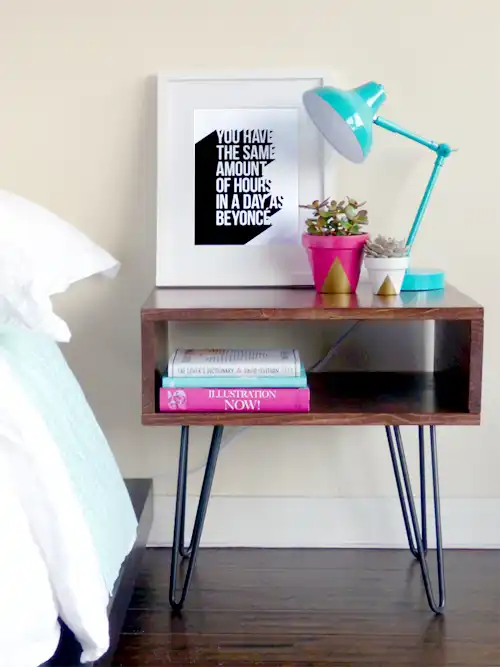 Midcentury modern nightstand
