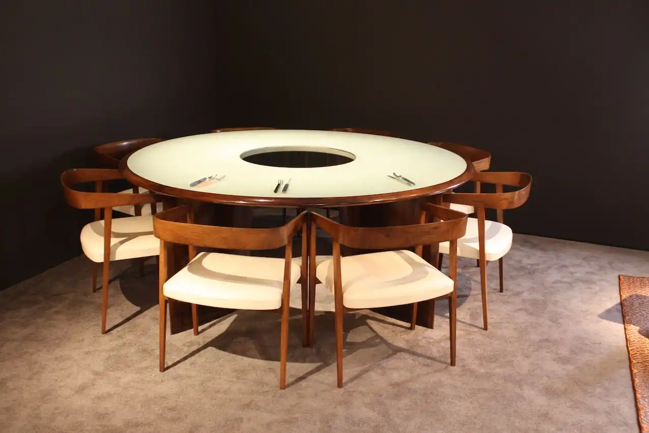 The piece is in excellent condition and would be the star of a dining room.