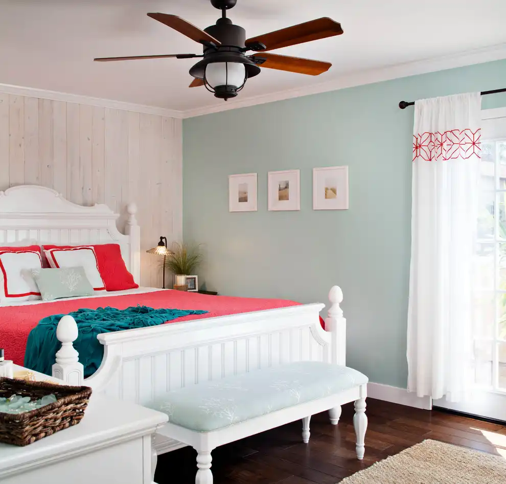 Mint Green and Coral