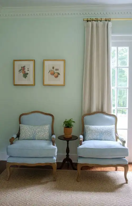 Mint Green and Sky Blue