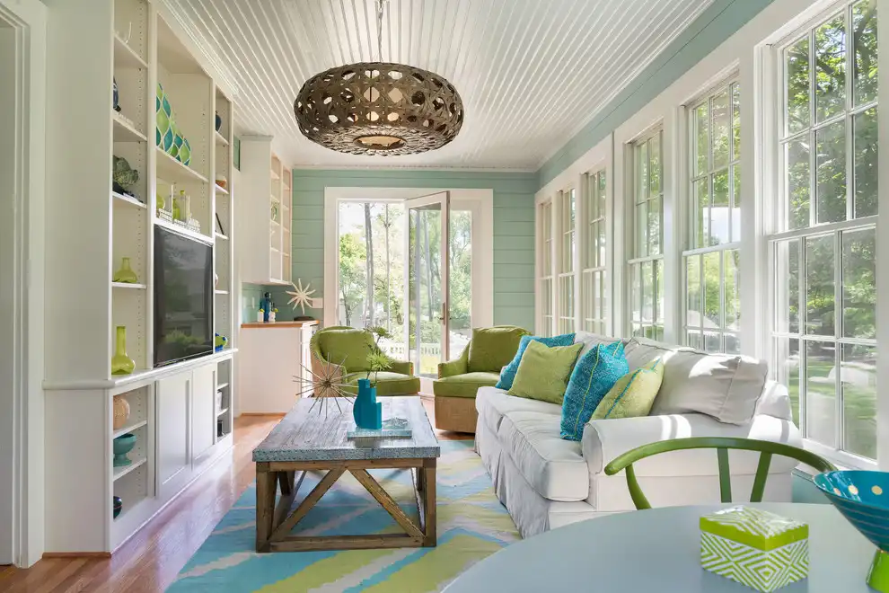 Mint Green and Turquoise