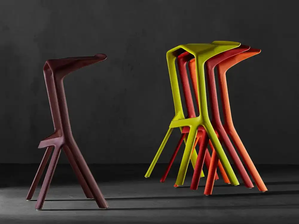 Miura stool 8200 00 by Plank Stacked