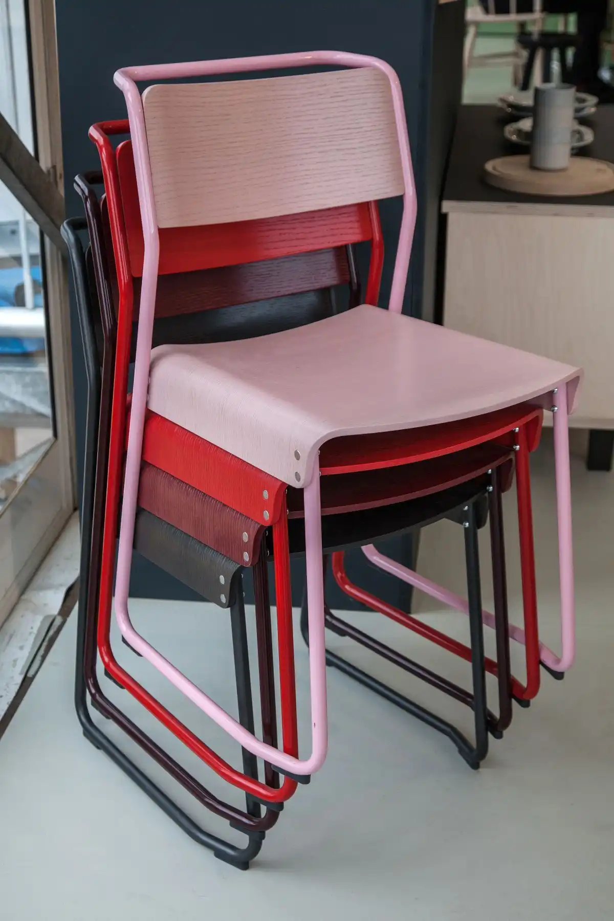 Mix and Match Stacked Chairs 1