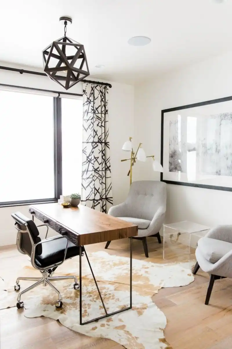 Modern Black and White Curtains