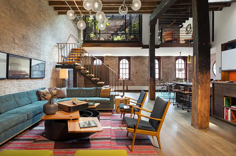 Old Warehouse Turned Into A Loft Bedroon