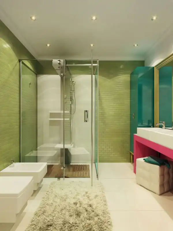 Modern Pop Art Interior bathroom