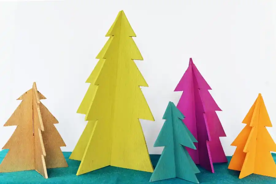 20 Miniature Christmas Trees Ready To Test Your DIY Skills