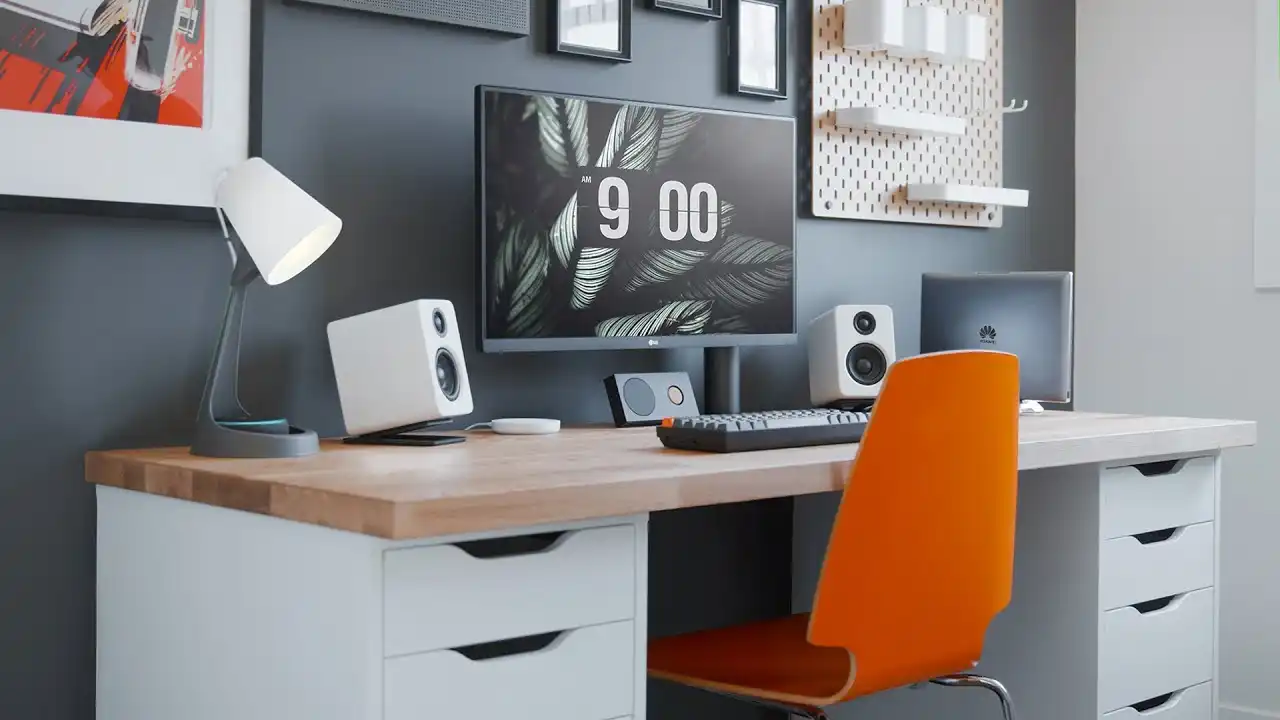 Modern Workspace Desk Setup Makeover Justin TSE