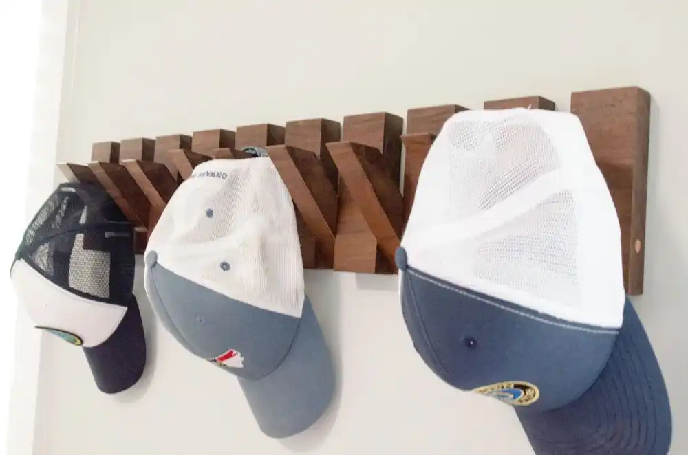 Modern wall mounted coat rack