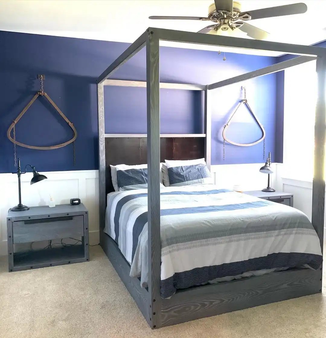 How To Build A Wood Canopy Bed