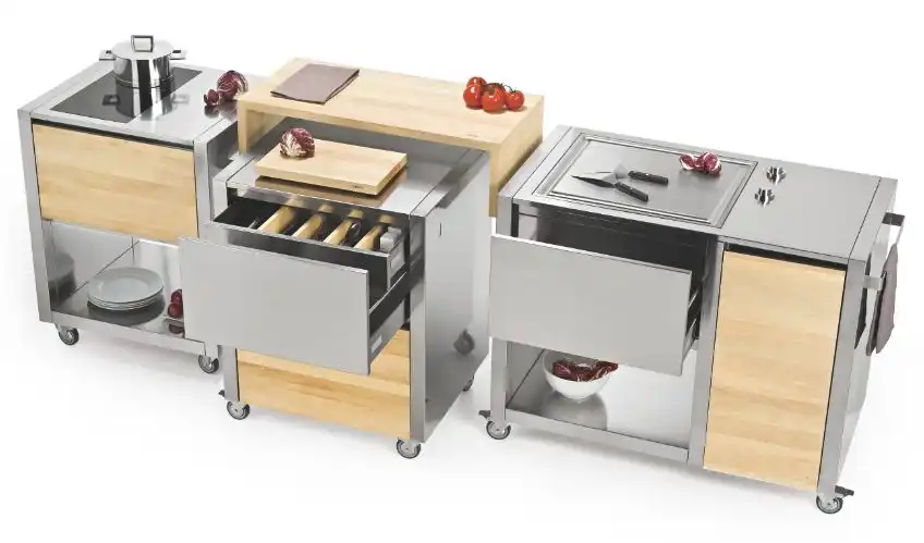 Modular furniture compact kitchen