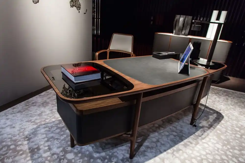 Mogul Office Desk in Walnut