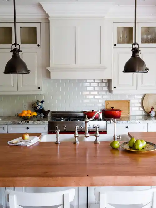 Dress Your Kitchen In Style With Some White Subway Tiles!