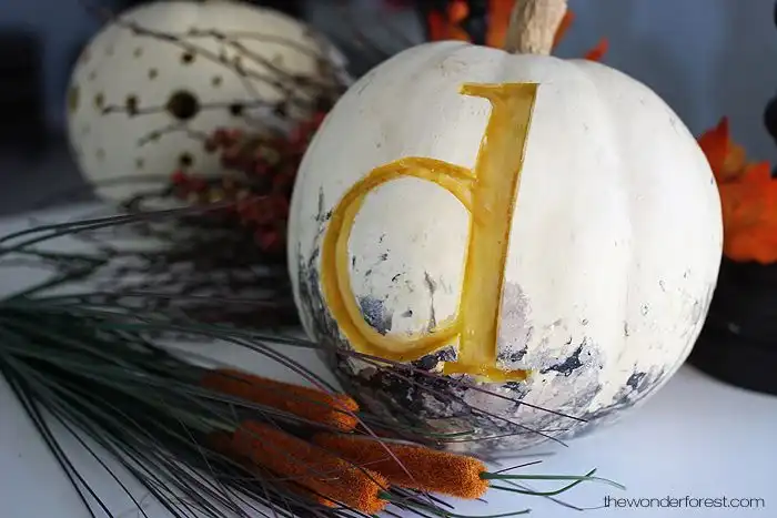 Monogram Your Pumpkin