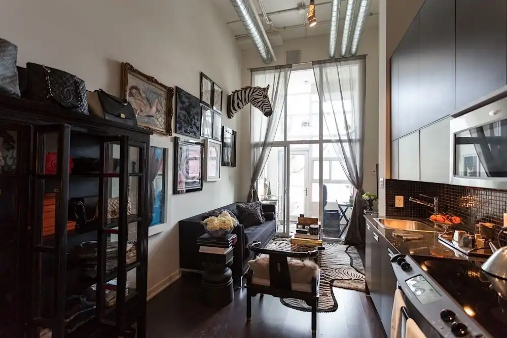 Montana Labelle Uptown Loft Design kitchen