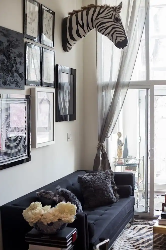 Montana Labelle Uptown Loft Zebra Wall1