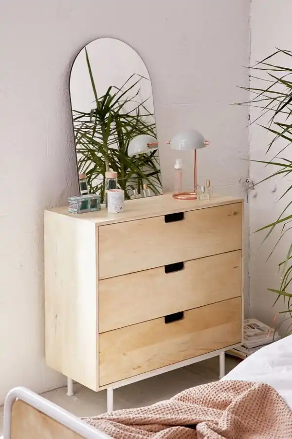 Versatile dresser made of tropical mango wood