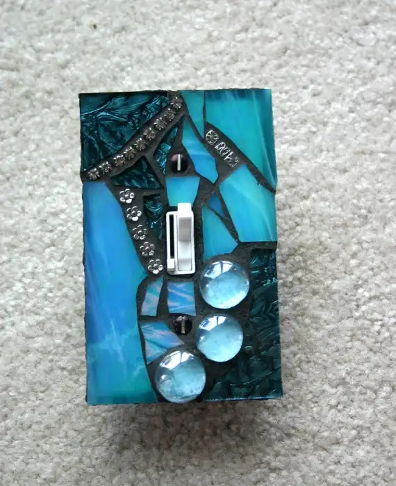 Mosaic light switch cover1