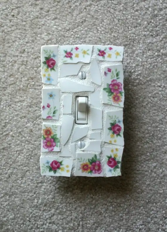 Mosaic light switch cover2