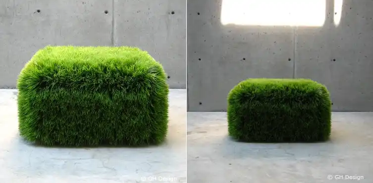 Moss ottoman design