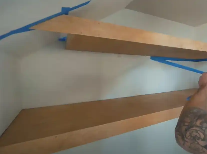 Mr built in shelves